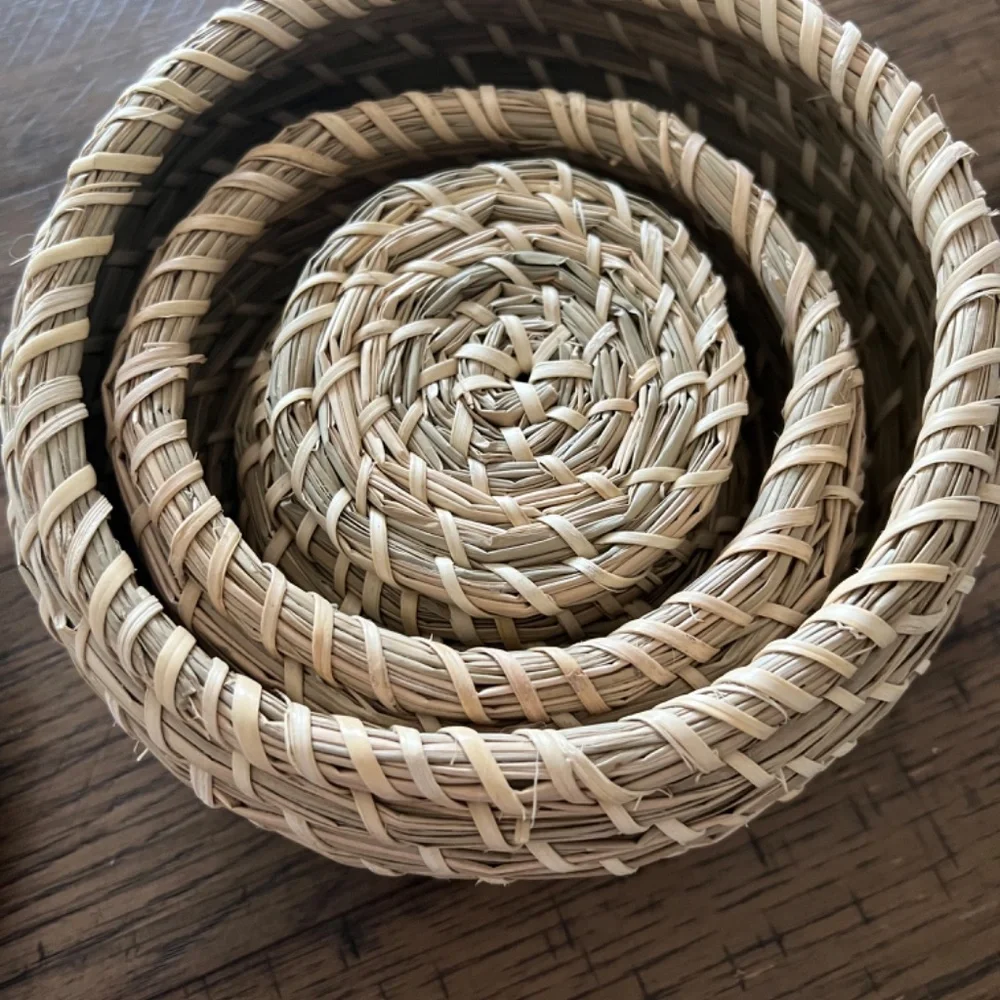 New Round Nesting Baskets-Set 3 - Picture 7 of 7